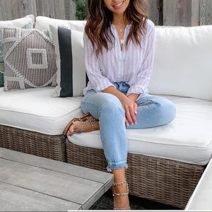 Abercrombie & Fitch High Rise Ankle Mom Jeans